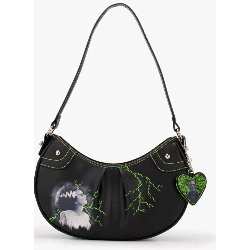 NEW Universal Studios Monsters Bride of Frankenstein Shoulder Bag Horror Grunge‎